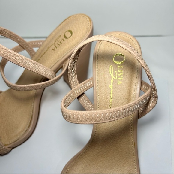 High heels women’s pup Olivia Jaymes sandals size 7 - Picture 7 of 8